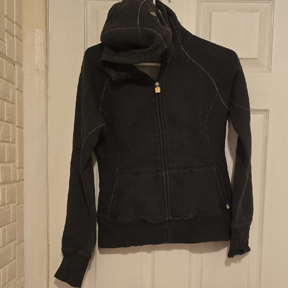 TNA GRay Zip-Up Hoodie